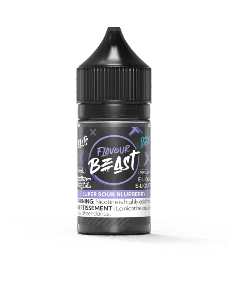 Flavour-Beast_20mg_Super-Sour-Blueberry.png Flavour Beast Juice Nic Salt – 10MG, Super Sour Blueberry
