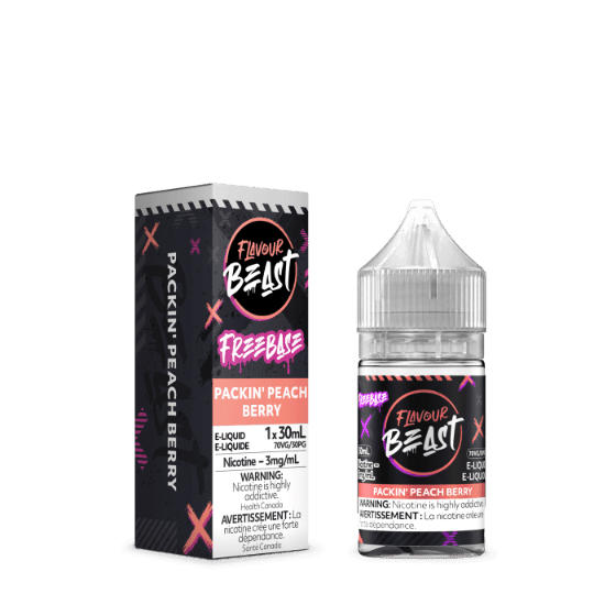 Flavour Beast Juice - (3mg/mL Nicotine) – Packin Peach Berry