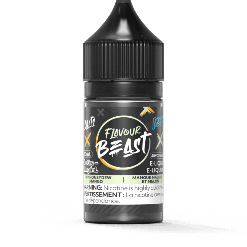 FlavourBeast_EL_20mg_HipHoneydewMango-min.png Flavour Beast Juice Nic Salt – 10MG, Hip Honey dew Mango