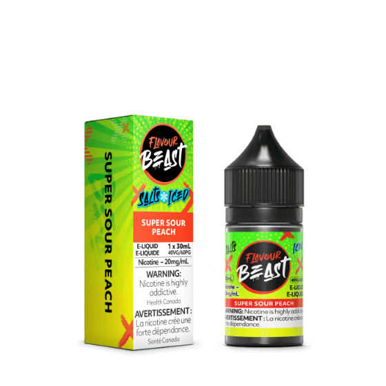FlavourBeast_EL_20mg_SuperSourPeach.png Flavour Beast Juice Nic Salt – 10MG,FlavourBeast_EL_20mg - Super Sour Peach.