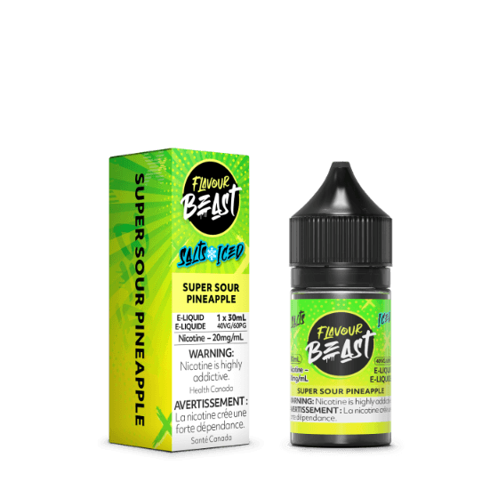 FlavourBeast_EL_20mg_SuperSourPineapple.png Flavour Beast Juice Nic Salt – 10MG, Super Sour Pineapple