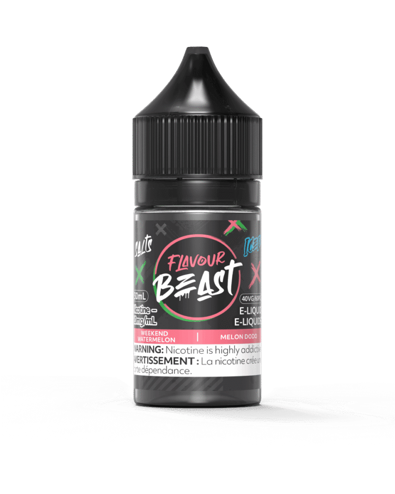 FlavourBeast_EL_20mg_WeekendWatermelon-min.png Flavour Beast Juice Nic Salt 10MG, Weekend Watermelon