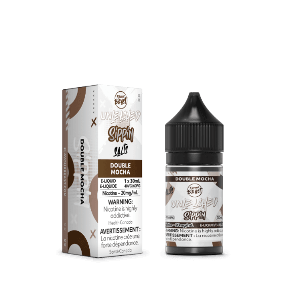 Flavour Beast Unleashed Nic Salt – Sippin Series – Double Mocha