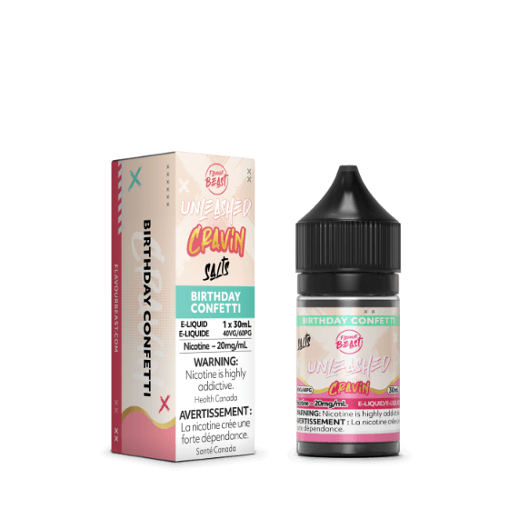 Flavour Beast Unleashed Nic Salt - Cravin Series – Birthday Confetti