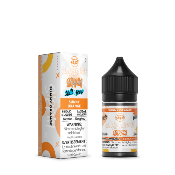 Flavour Beast Unleashed Nic Salt – Sippin Series - Sunny Orange