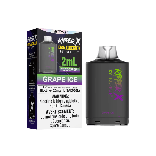 RUFPUF Ripper X Intense 50K Puffs Pods – Grape Ice