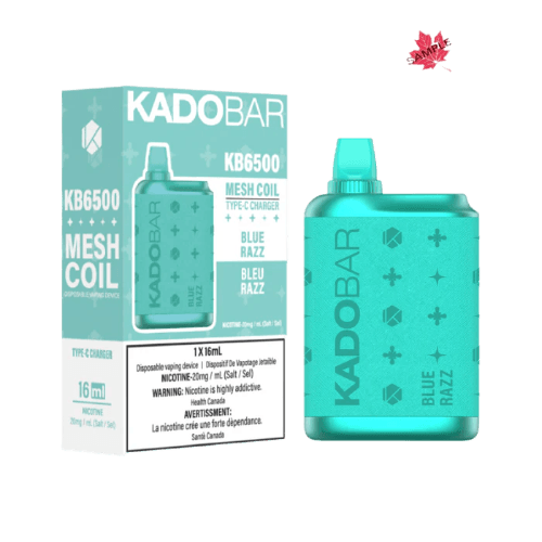 KadoBar6500DisposableVape-blue-razz.png KADO BAR Intense 6500 Puffs Disposable Vape – blue razz