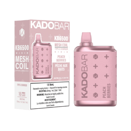 KadoBar6500DisposableVape-peach-berries.png KADO BAR Intense 6500 Puffs Disposable Vape – Peach berries