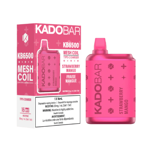 KadoBar6500DisposableVape-strawberry-mango.png KADO BAR Intense 6500 Puffs Disposable Vape – strawberry mango