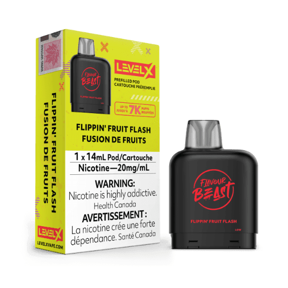 Flavour Beast Level X (7000 Puffs) Pods – Flippin Fruit Flash