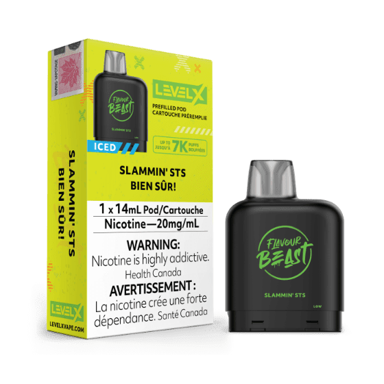 Flavour Beast Level X (7000 Puffs) Pods – Slammin STS