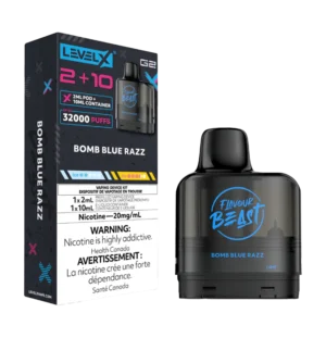 Level X G2 Pod Flavour Beast - Bomb Blue Razz