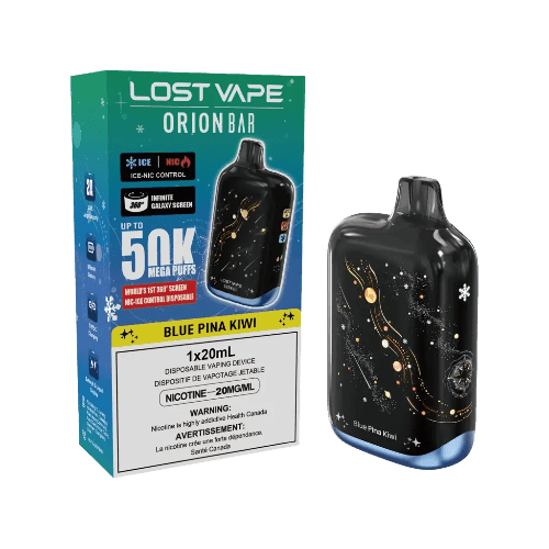 Lost Vape Orion Bar 50K Disposable Vape – blue pina kiwi