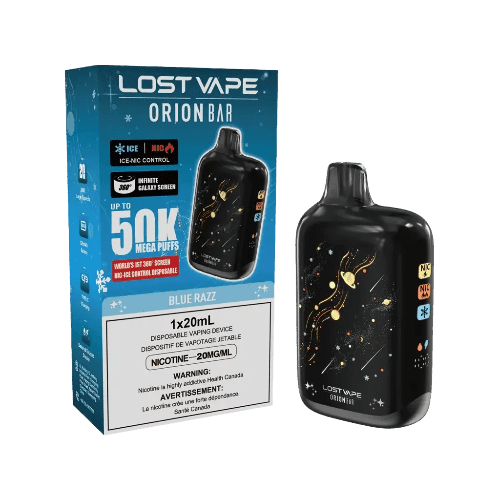 Lost Vape Orion Bar 50K Disposable Vape – Blue razz