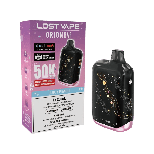 Lost Vape Orion Bar 50K Disposable Vape –Juicy peach