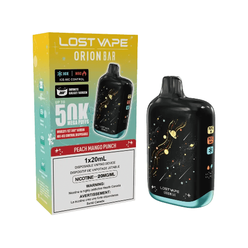 Lost Vape Orion Bar 50K Disposable Vape – peach mango punch
