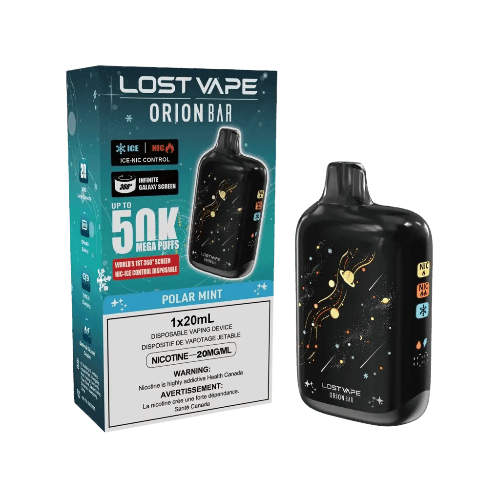 Lost Vape Orion Bar 50K Disposable Vape – Polar mint