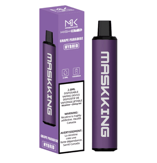 MaskkingGTS_Grape-Paradise-min.png MaskKing masking (Hybrid) 3500 Puffs Disposable Vape – Grape Paradise