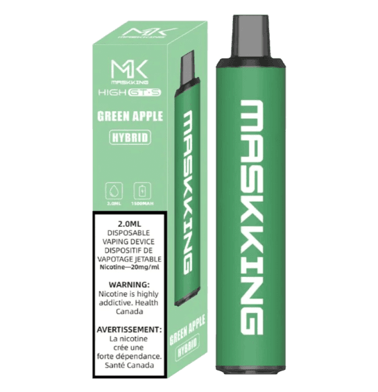 MaskkingGTS_GreenApple-min.png MaskKing masking (Hybrid) 3500 Puffs Disposable Vape – Green Apple