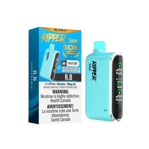 Ripper Turbo 3 50K Puffs Disposable Vape – R.B Ripper Turbo 3 50K Puffs Disposable Vape – R.B