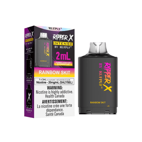 RUFPUF Ripper X Intense 50K Puffs Pods – Rainbow SKIT