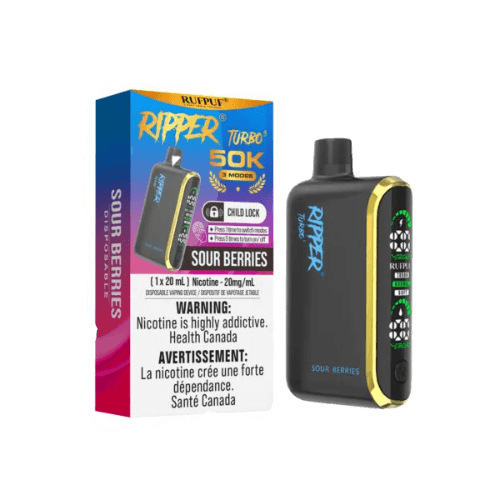 Ripper Turbo 3 50K Puffs Disposable Vape – Sour-berries Ripper Turbo 3 50K Puffs Disposable Vape – Sour-berries