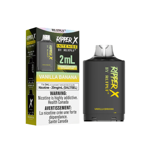 RUFPUF Ripper X Intense 50K Puffs Pods – Vanilla-Banana