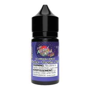 Allday Vapor Salt Nic Vape Juice 30ML – Cherry Code, 20mg