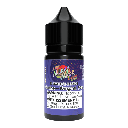 Allday Vapor Salt Nic Vape Juice 30ML – Cherry Code, 20mg