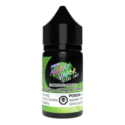 Allday Vapor Salt Nic Vape Juice 30ML – Island Tings, 20mg