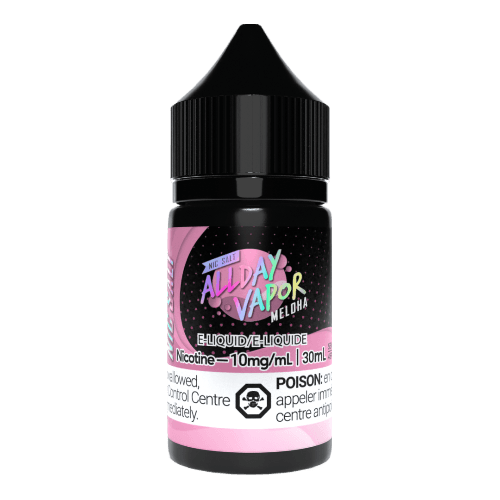 Allday Vapor Salt Nic Vape Juice 30ML – Meloha, 20mg