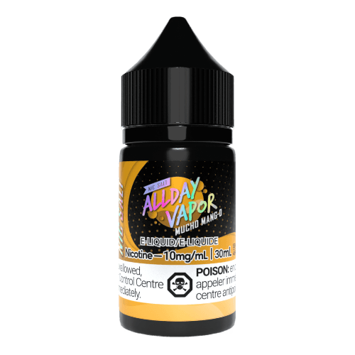 Allday Vapor Salt Nic Vape Juice 30ML – Mucho Mango, 20mg