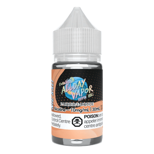 Allday Vapor Salt Nic Vape Juice 30ML – Rippin Roll, 20mg