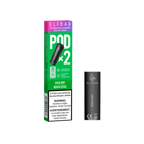 Elf Bar 4In1 Pods - 2*Pods – Peace mint