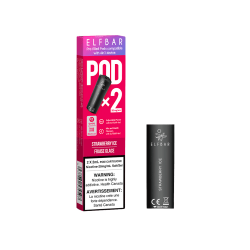 Elf Bar 4In1 Pods - 2*Pods – Strawberry ice.