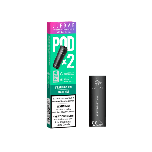 Elf Bar 4In1 Pods - 2*Pods – Strawberry kiwi