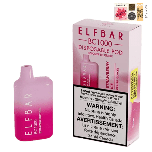 elf-bar-bc1000-strawberry-ice-min.png Elf Bar BC1000 Puffs Disposable Vape – Strawberry ice min