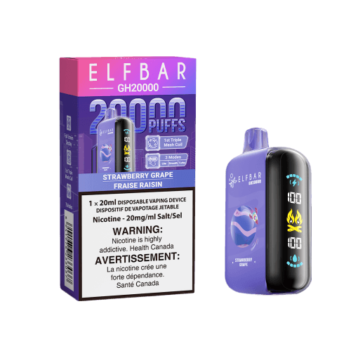 elf-bar-gh20k-Strawberry-Grape.png Elf Bar GH20K 20000 Puffs Disposable Vape – Strawberry Grape
