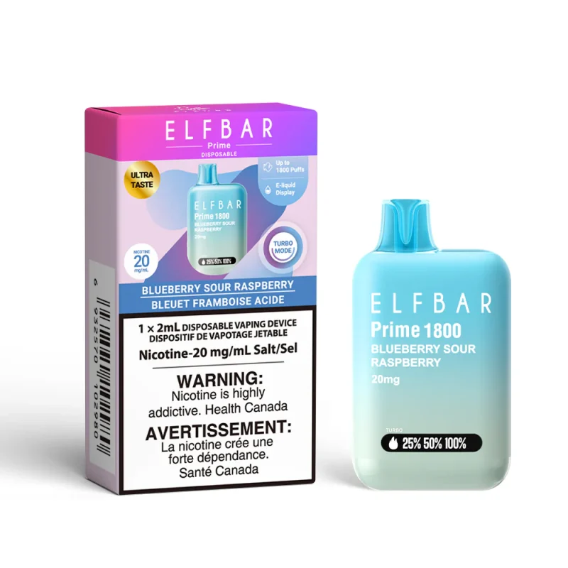 elf bar prime 1800 Blue Berry Sour Raspberry
