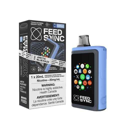 FEED SYNC 25k ARCTIC BLUE RAZZ FEED SYNC 25k Disposable Vape - ARCTIC BLUE RAZZ