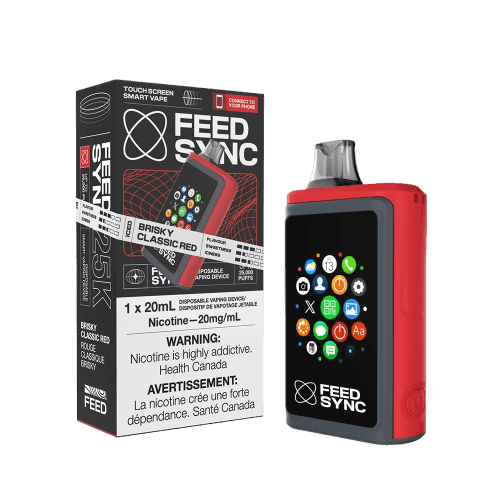 feed-sync-25k-brisky-classic-red.png FEED SYNC 25k 25000 Puffs Disposable Vape – Brisky classic red