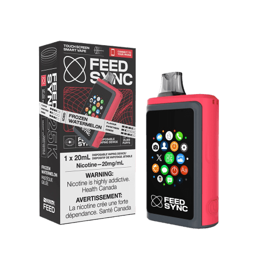 feed-sync-25k-frozen-watermelon.png FEED SYNC 25k 25000 Puffs Disposable Vape – Frozen watermelon