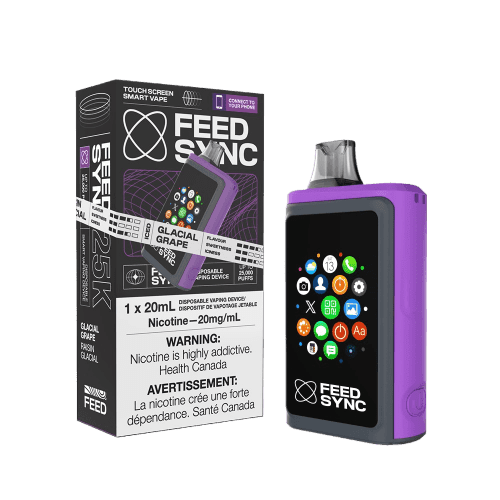 feed-sync-25k-glacial-grape.png FEED SYNC 25k 25000 Puffs Disposable Vape – Glacial grape
