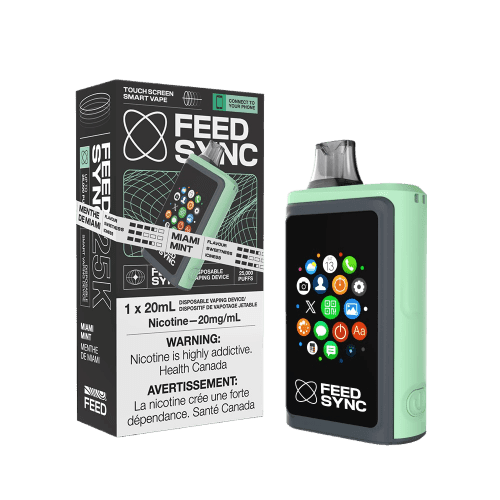 feed-sync-25k-miami-mint.png FEED SYNC 25k 25000 Puffs Disposable Vape – Miami mint