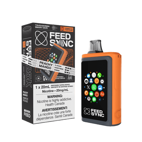 feed-sync-25k-peachy-mango.png FEED SYNC 25k 25000 Puffs Disposable Vape – Peachy mango