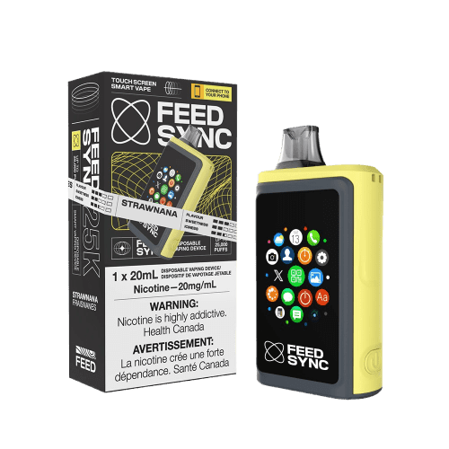 feed-sync-25k-strawnana.png FEED SYNC 25k 25000 Puffs Disposable Vape – Strawnana