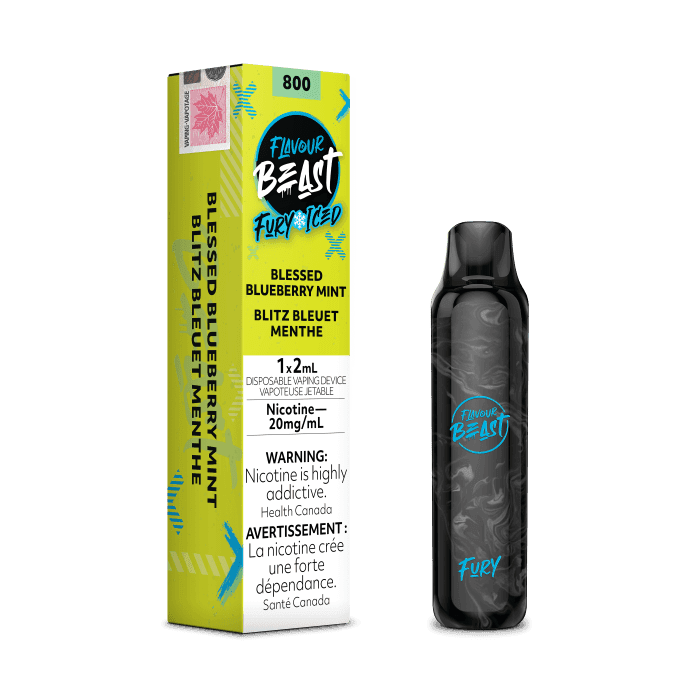 Flavour Beast Fury 800 – Blessed Blueberry Mint