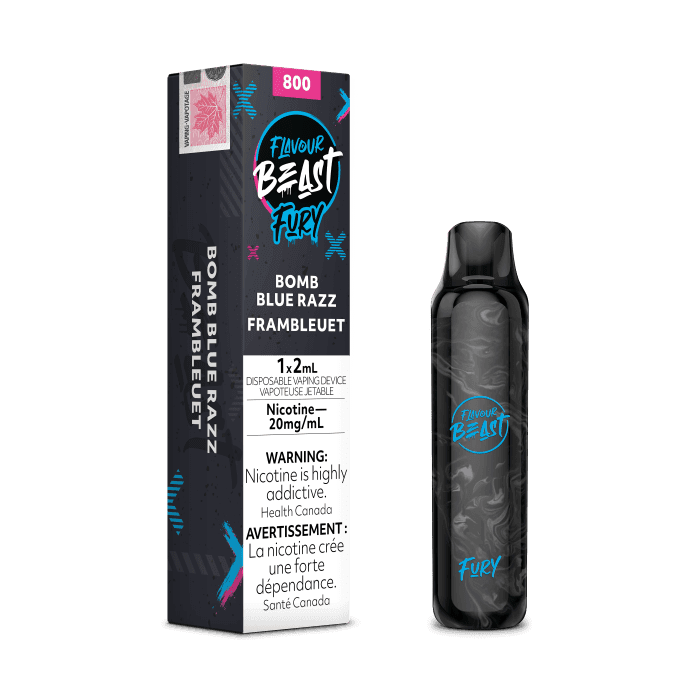 Flavour Beast Fury 800 – Bomb Blue Razz