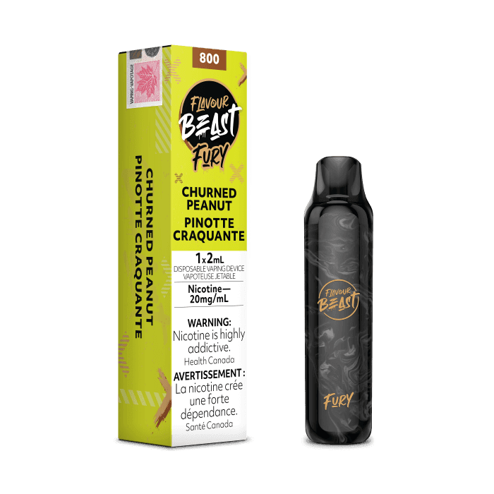 Flavour Beast Fury 800 – Churned Peanut
