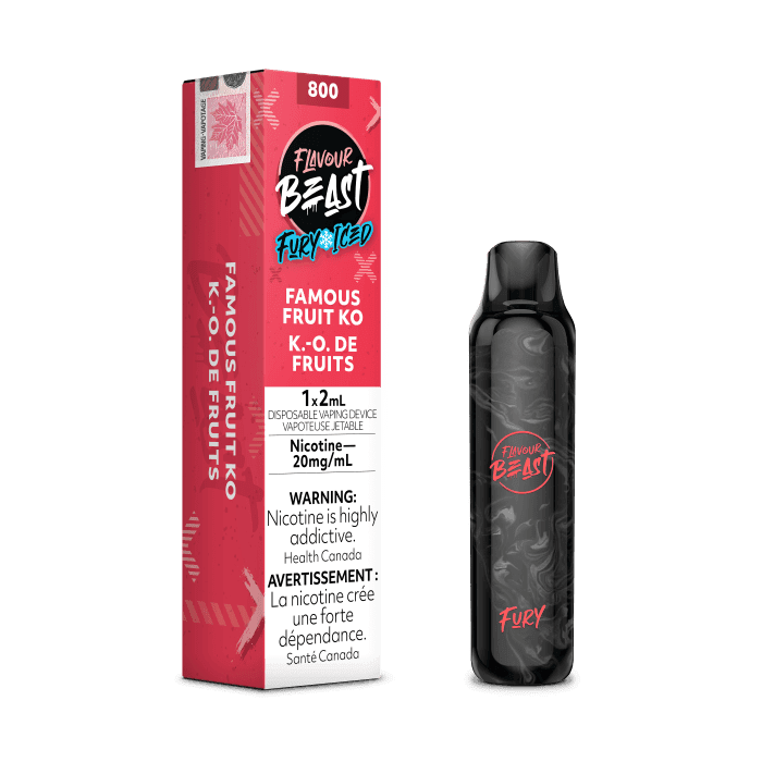 Flavour Beast Fury 800 – Famous Fruit KO
